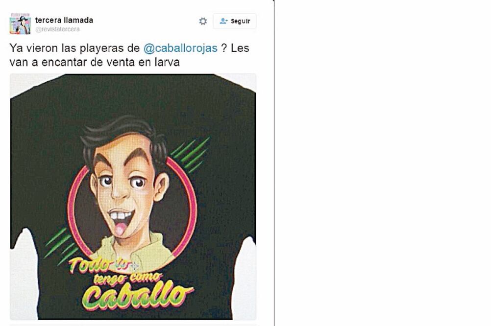 Frases del cómico adornan las playeras