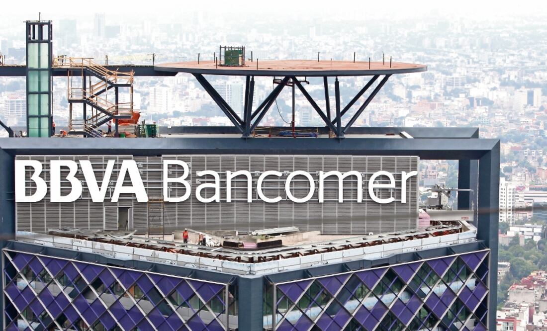 Al cierre del periodo de referencia, BBVA México reportó que su cartera total de crédito creció 17.1%, superando 1.9 billones de pesos. Foto: ARCHIVO EL UNIVERSAL