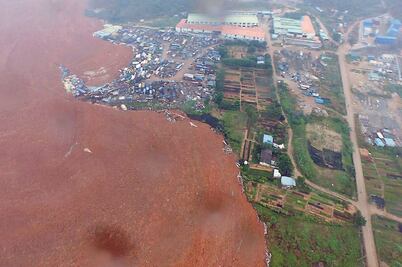 Deslave en China deja 91 desaparecidos