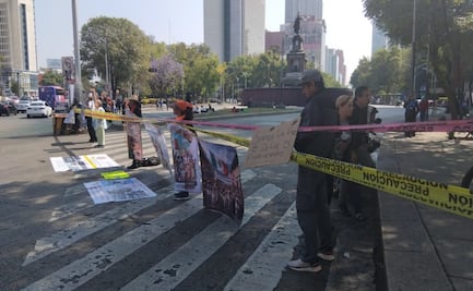 Activistas del Refugio Franciscano bloquean Reforma e Insurgentes; manifestantes provocan caos vial