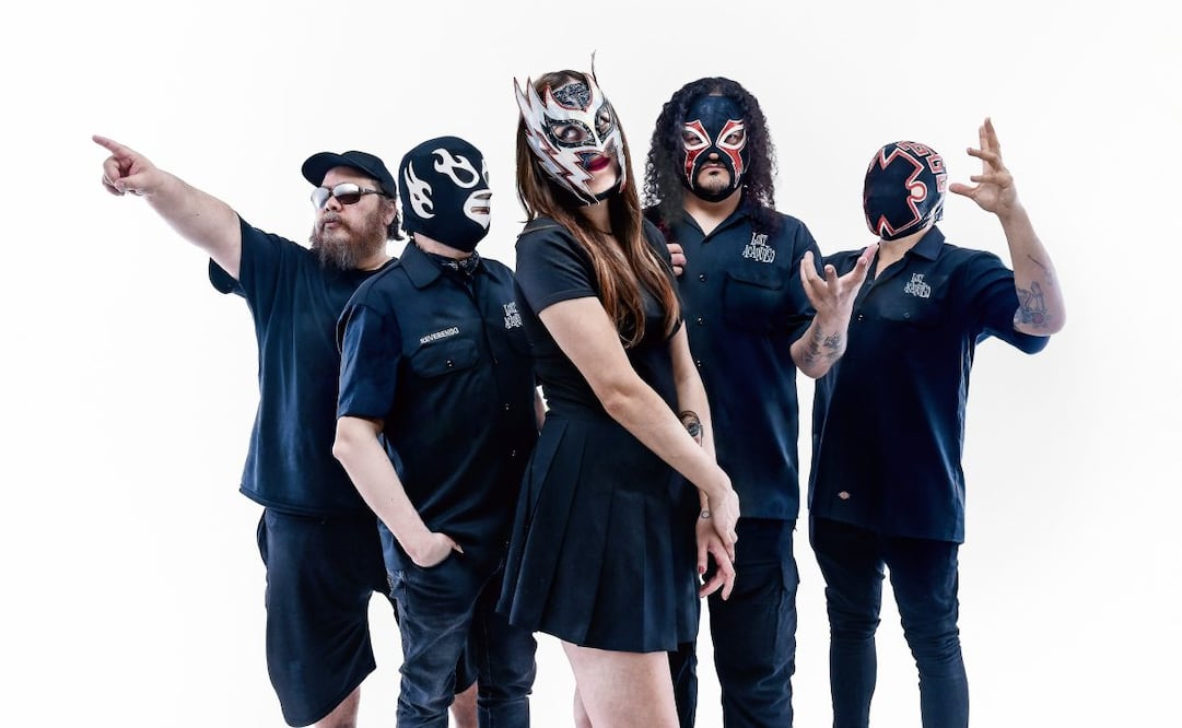 Comenzaron usando máscaras como una forma de contrarrestar su inicial inseguridad. Foto: Lost Acapulco