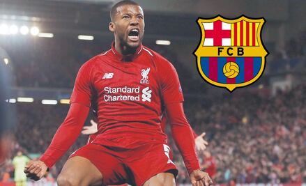 Barcelona, cerca de fichar a Georginio Wijnaldum