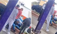 Taxistas que invadían ciclovía agreden a reporteros de EL UNIVERSAL; con golpes y jaloneos obligan a fotógrafo a borrar material