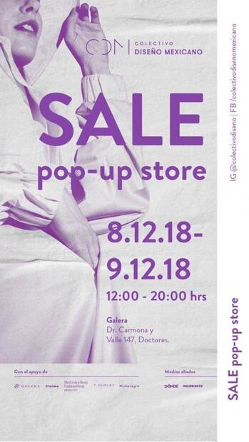 Colectivo Diseño Mexicano presenta ciclo de charlas y pop up store