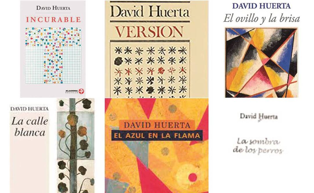 Algunos de los títulos de David Huerta que nadie se puede perder. Fotos: Especiales