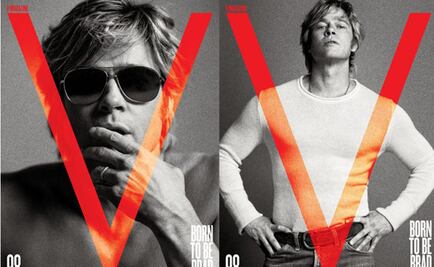 Brad Pitt se luce en revista y habla de la sexy Jolie