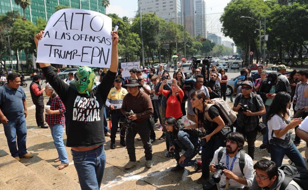 En agosto, el magnate visitó México y hubo protestas. (Foto: Archivo EL UNIVERSAL)