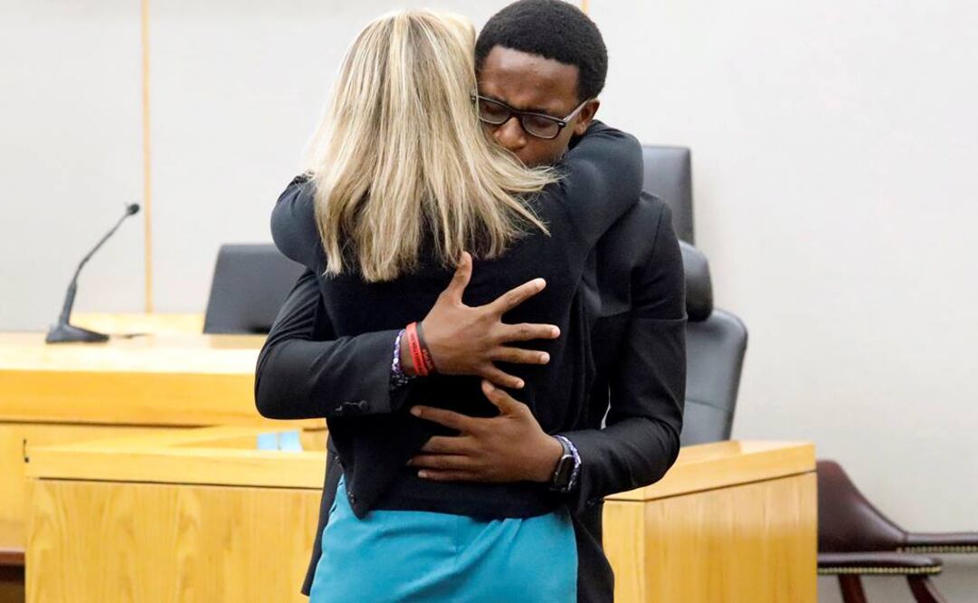 Amber Guyger fue sentenciada el miércoles a 10 años en prisión por el asesinato de Botham Jean, de 26 años (Foto: Reuters)