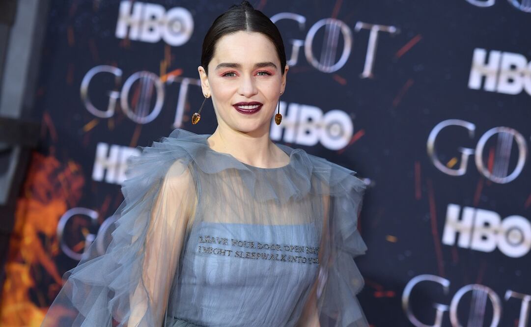 Emilia Clarke aprendió a decir no cuando se siente incómoda en algún rodaje. Foto: AFp