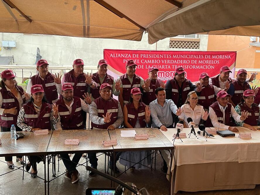 Alcaldes de Morelos dejan sus partidos por Morena
