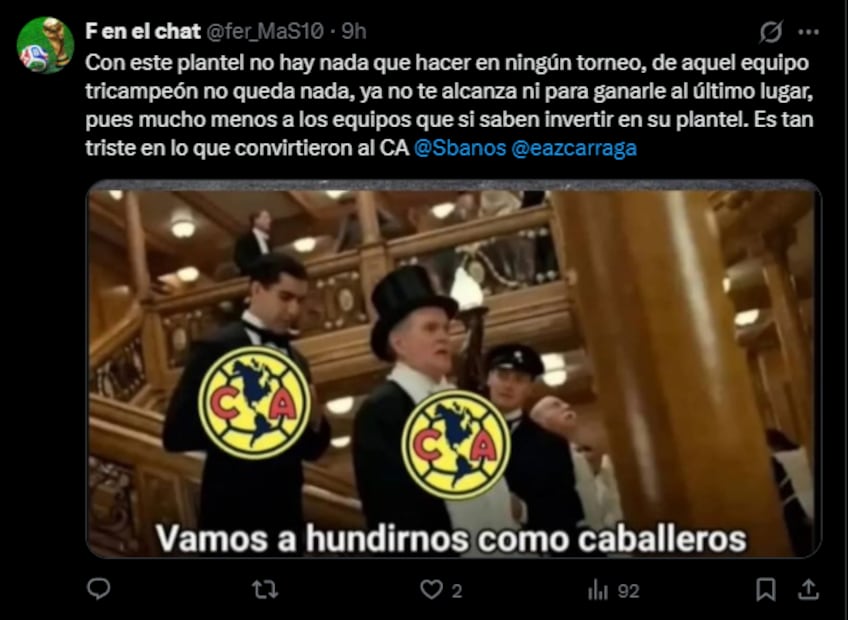 Estos son LOS MEJORES MEMES del empate de América en Torreón