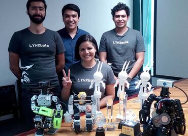 Estudiantes mexicanos triunfan en Mundial de Robótica