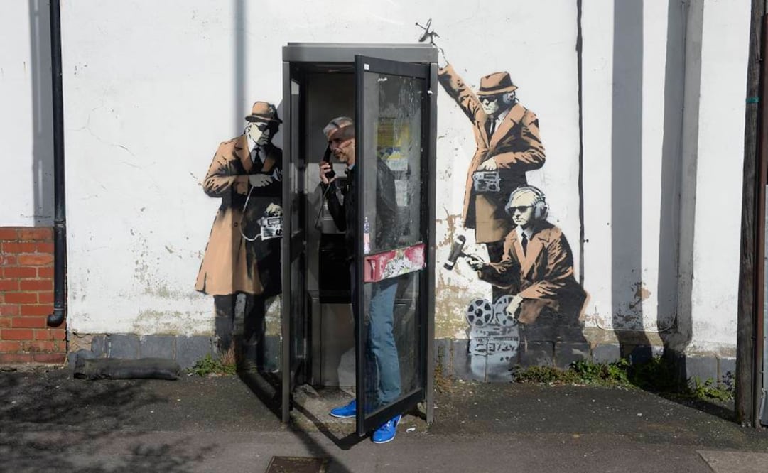 Al artista urbano Bansky se ha mantenido en el primer lugar en lo que va del año. (FOTO: Archivo EL UNIVERSAL)