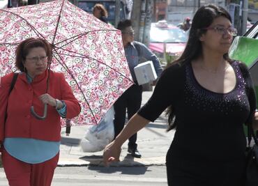 Prevén hasta 29 grados, lluvia y granizo en la CDMX