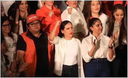 Sandra Cuevas agradece a Dante Delgado y a MC por abrirle las puertas; “seré medida y prudente”, promete