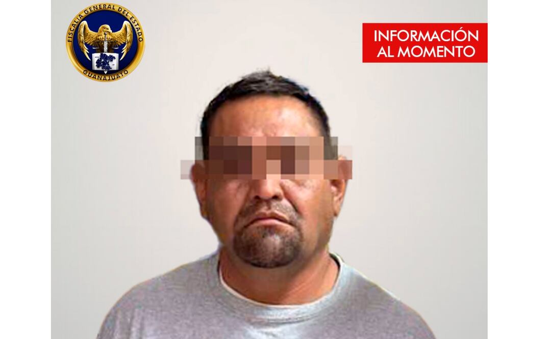 Federico Estebán "N" es detenido por abuso sexual tras morder el glúteo de una joven en Celaya, Guanajuato (05/02/2025). Foto: X (@FGEGUANAJUATO)