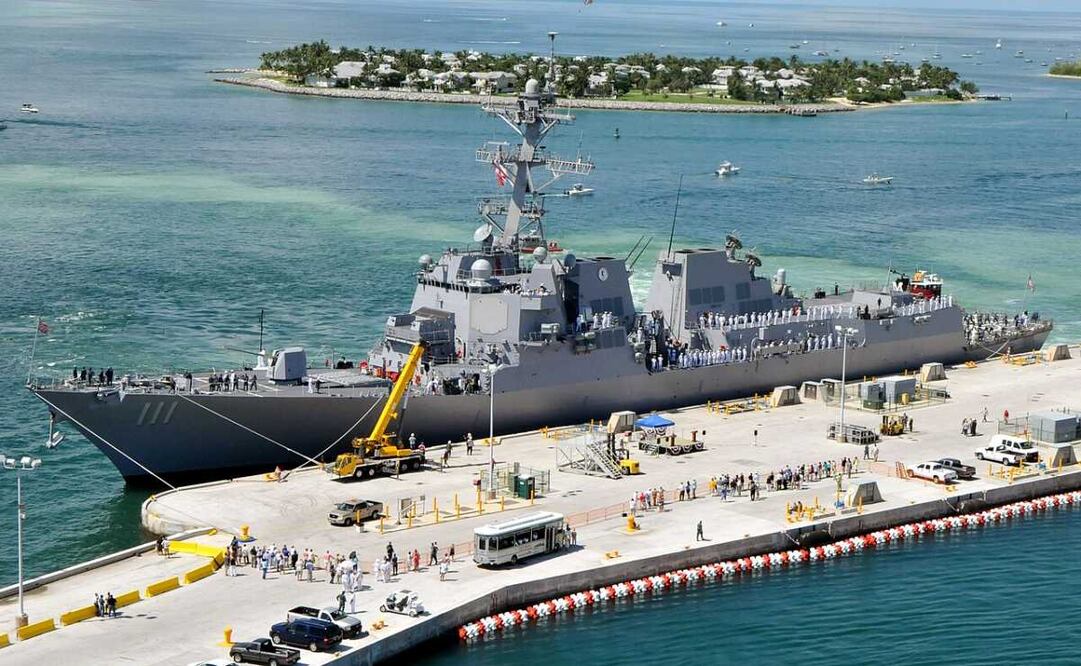 Se trata de un destructor de la Armada de Estados Unidos puesto en gradas en 2009, botado en 2010 y asignado en 2011. Foto: Mass Communication Specialist 2nd Class Michael K. McNabb/Released