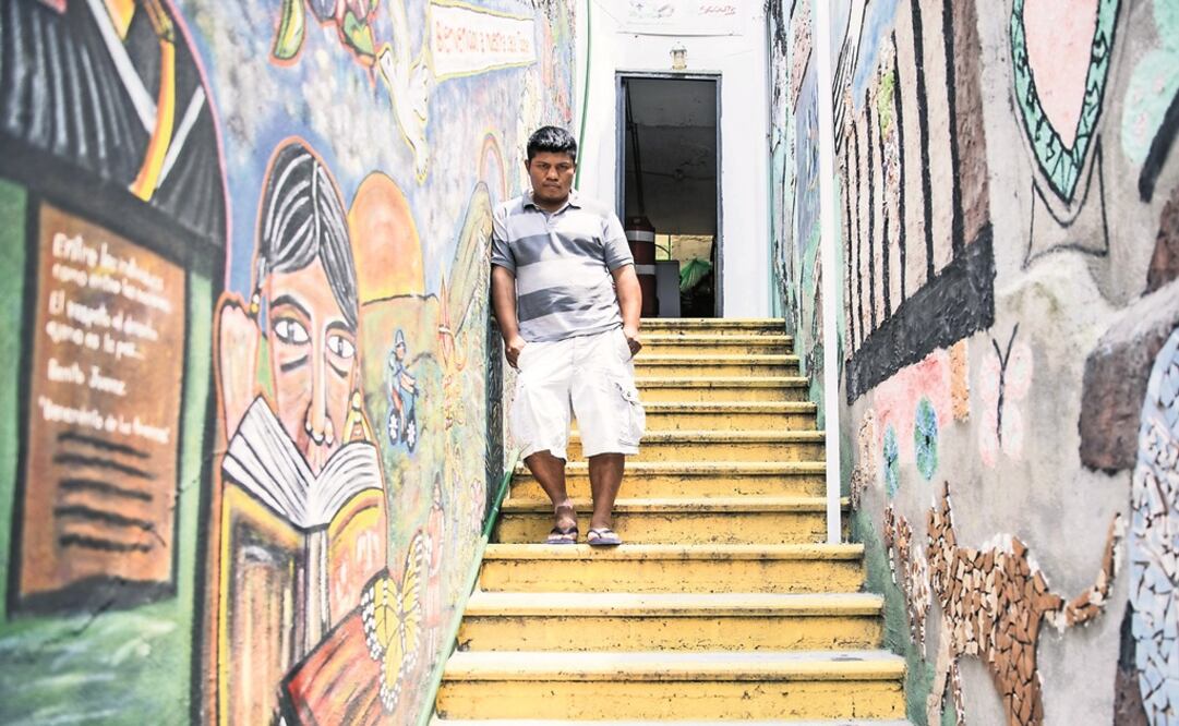 Leonel dejó Guatemala pensando que en México encontraría mejores oportunidades, pero en ocho años fue víctima de secuestro y asalto. (FOTO: GERMÁN ESPINOSA.EL UNIVERSAL)