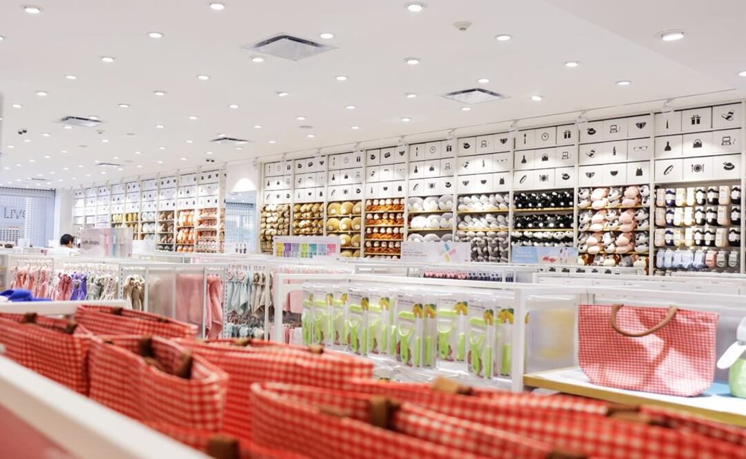 Inside a Miniso store - Photo: Taken from Miniso Mexico's Facebook page