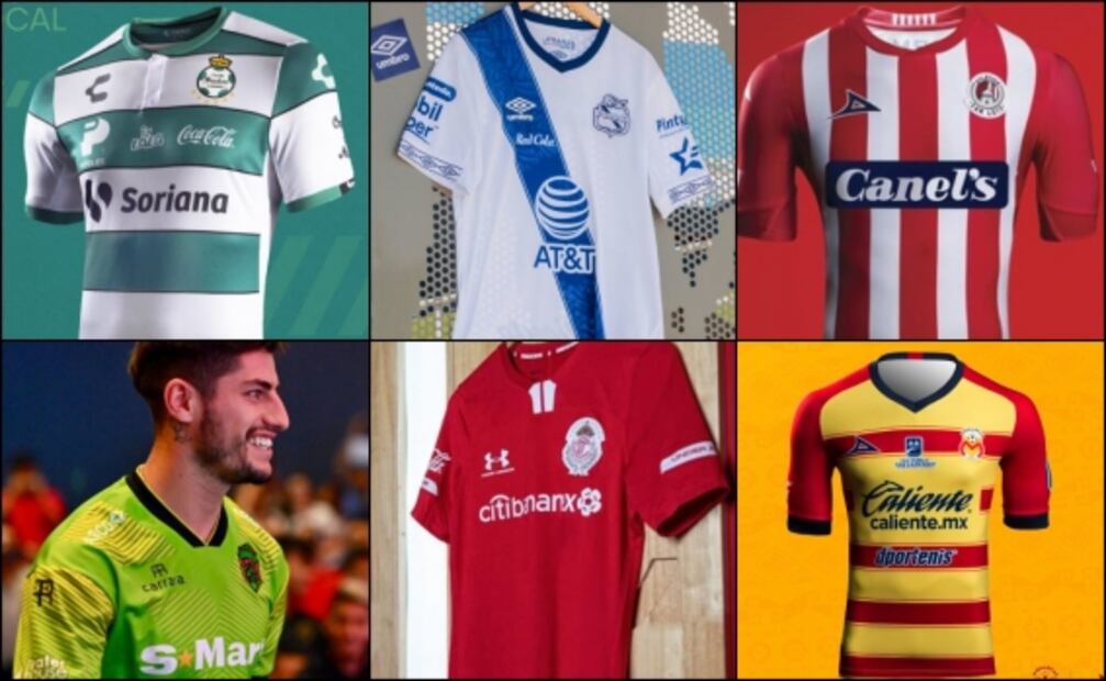 Los 19 nuevos jerseys de la Liga MX para el Apertura 2019
