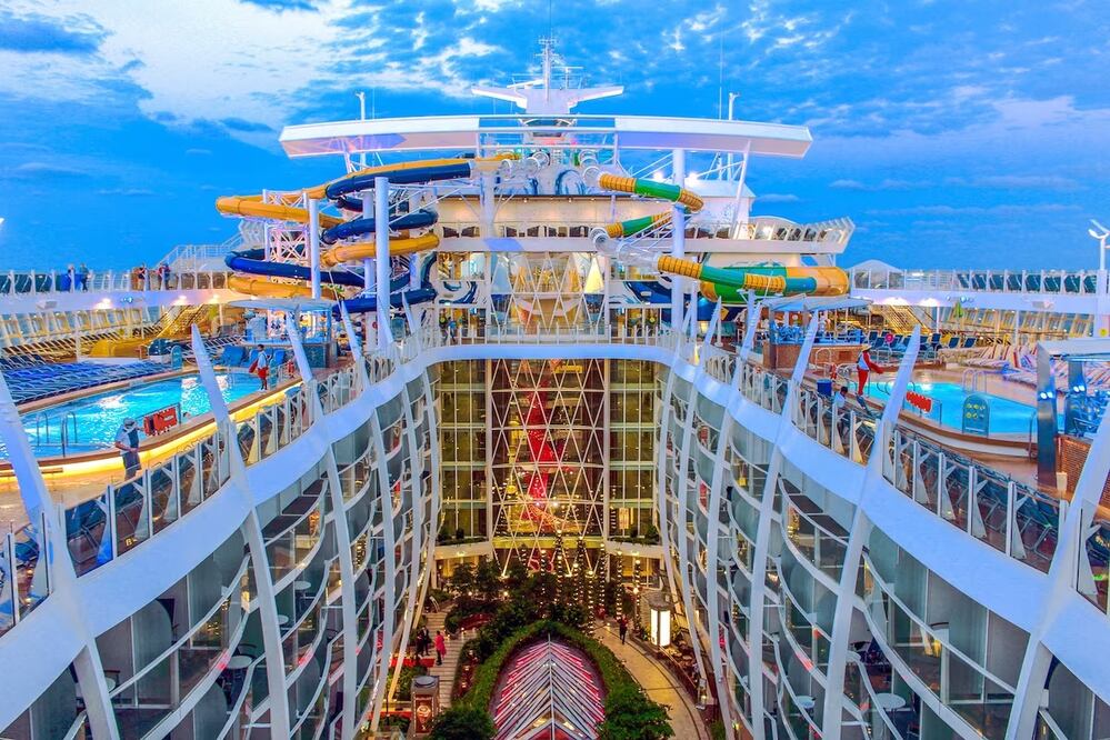 Harmony of the Seas, uno de los cruceros en los que se encontraron cámaras ocultas.  FOTO: ESPECIAL