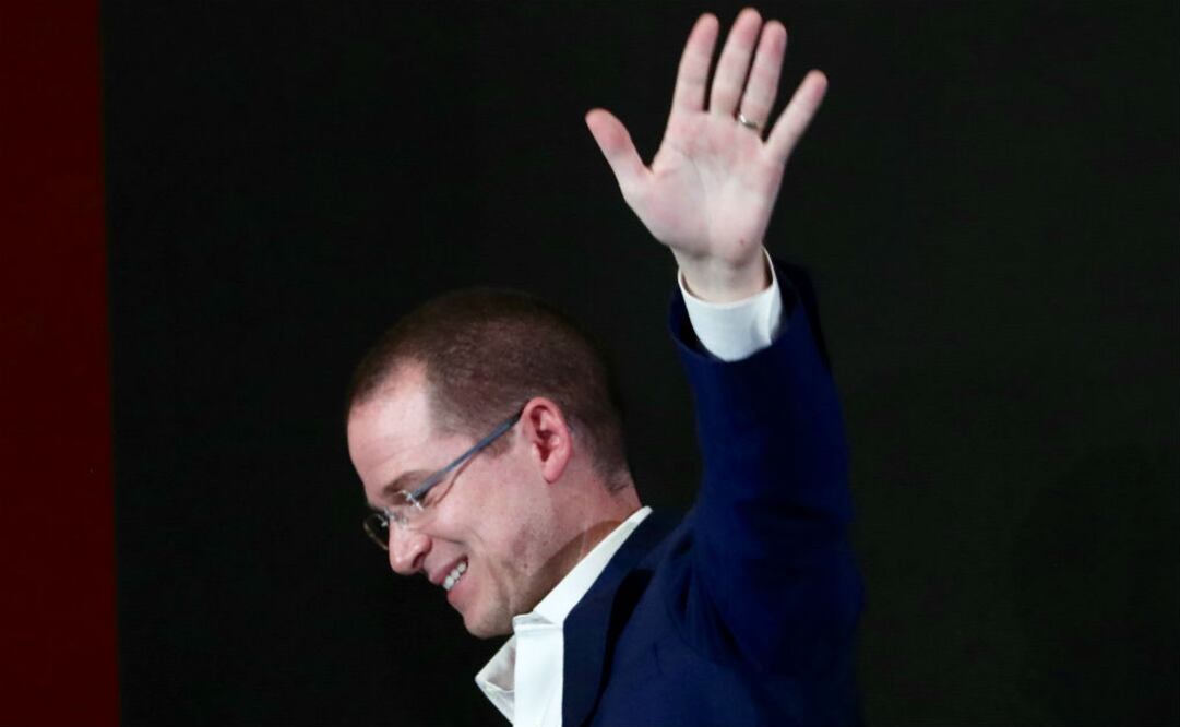 Anaya, ex candidato presidencial de la "Coalición Por México al Frente", aseguró en el contexto del tercer debate presidencial que Riobóo “fue el contratista favorito de Andrés Manuel López Obrador cuando fue jefe de gobierno”. FOTO: ARCHIVO EL UNIVERSAL