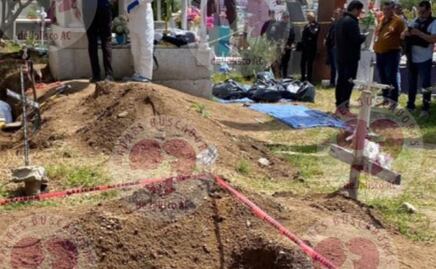 Suman 15 cuerpos localizados en fosa clandestina de panteón en Tlaquepaque, Jalisco; autoridades estatales sólo reconocen dos