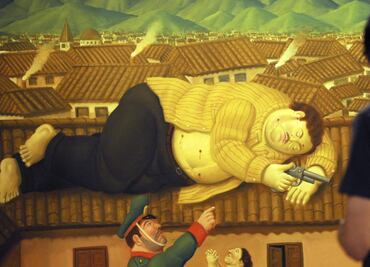 Revelan la historia de los cuadros de Botero sobre Pablo Escobar