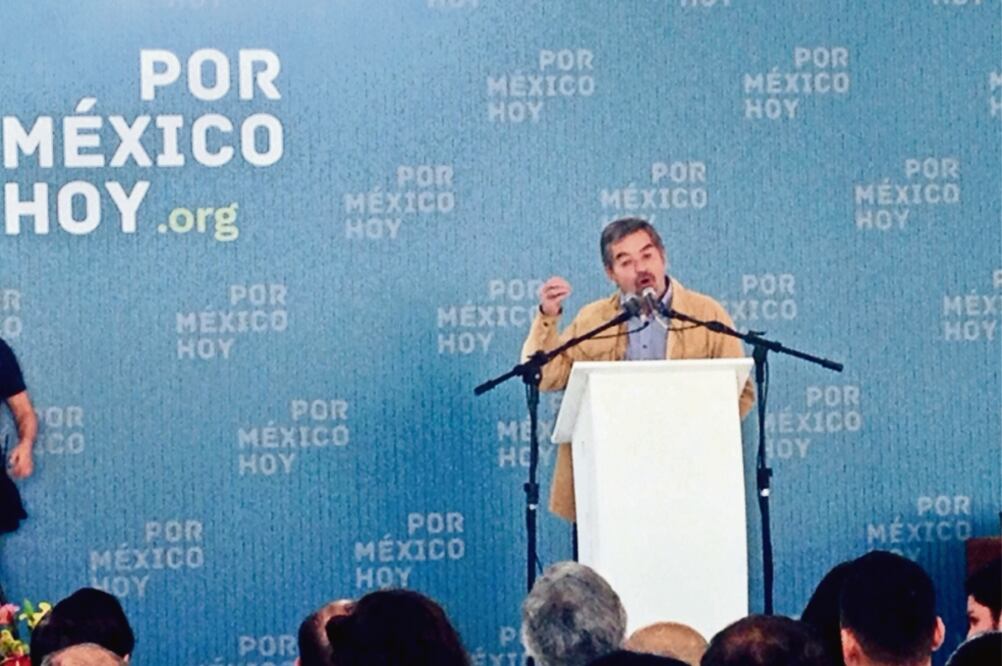 Juan Ramón de la Fuente destacó la “inseguridad galopante” que tiene al país “medio militarizado” como uno de los principales problemas de México (TOMADA DE TWITTER)