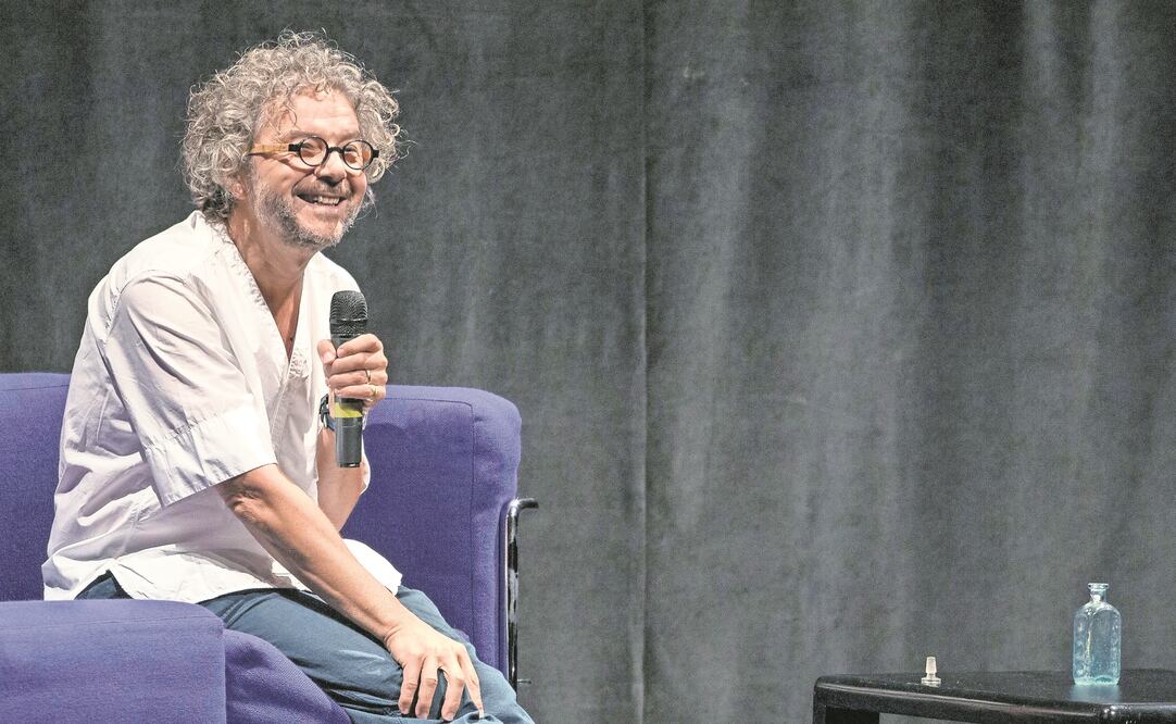 Daniele Finzi presenta en México su espectáculo, Per te, en el Centro Cultural 1. (CORTESÍA: BERNARDO ARCOS. CENART)