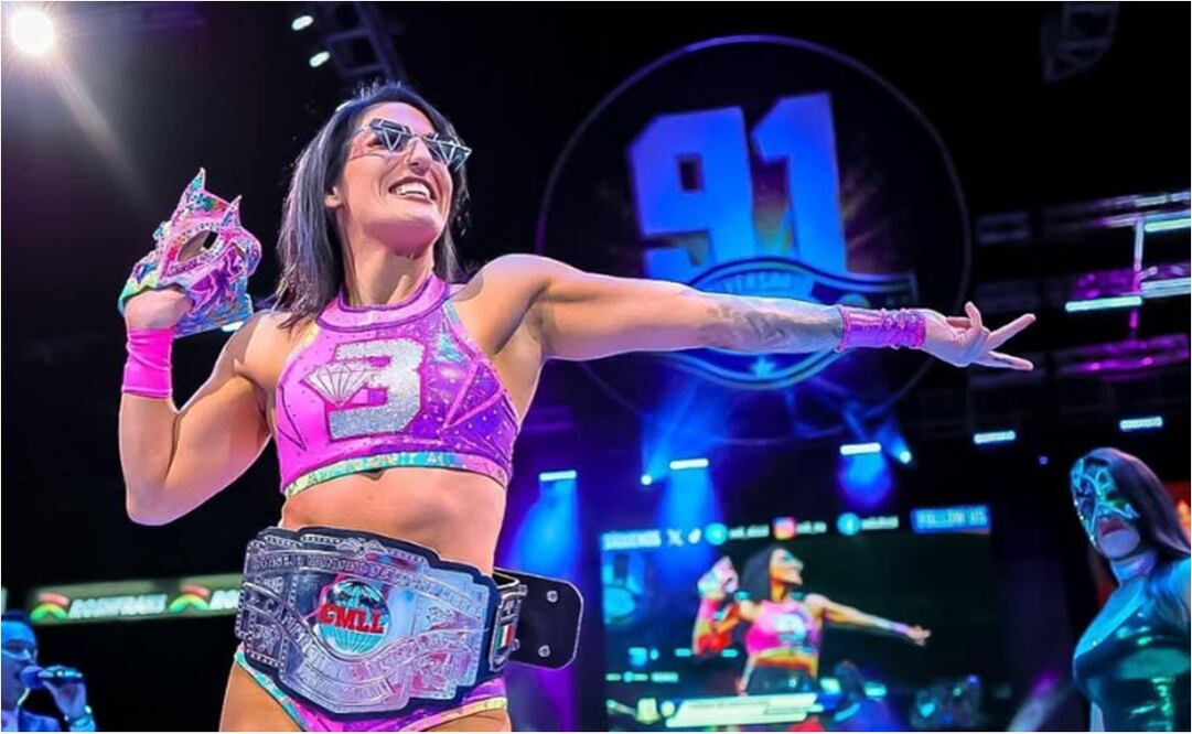 FOTO: Tessa Blanchard, estrella del CMLL deja la empresa - @tessa_blanchard