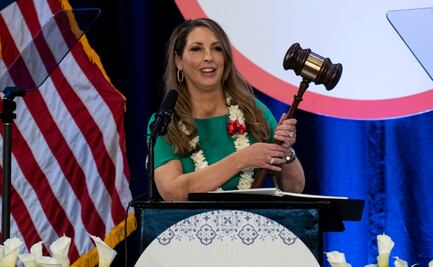 Reelige Partido Republicano a su presidenta Ronna McDaniel, respaldada por Trump