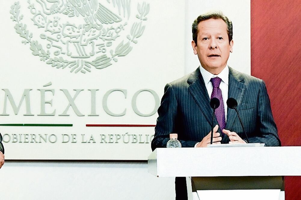 Eduardo Sánchez , vocero del gobierno de la República, señala que todas las autoridades deben vigilar las leyes en materia electoral (ESPECIAL)