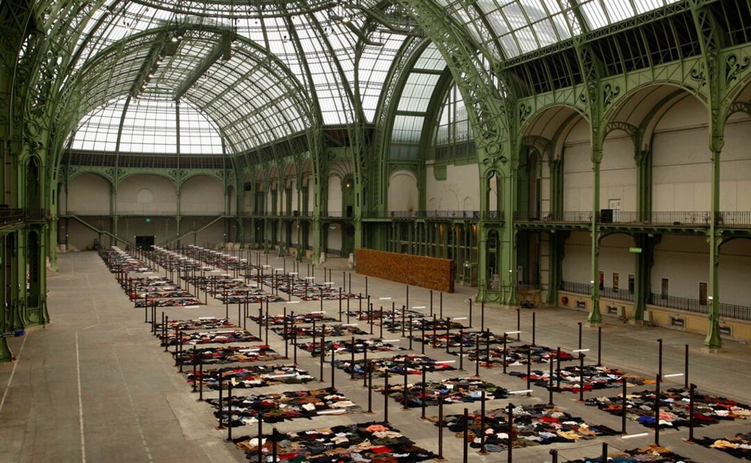El Grand Palais de París ha recibido a reconocidos artistas como Christian Boltanski y su instalación "Personnes". Foto: Archivo