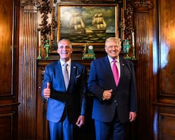 Trump se reúne con Nasry “Tito” Asfura, presidente de Honduras; asegura que trabajan juntos "para combatir a los peligrosos cárteles"