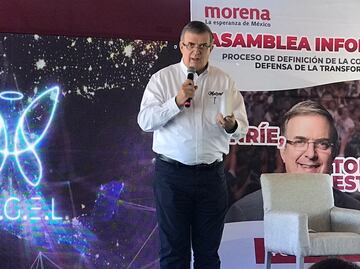 Ebrard reta a debatir a Sheinbaum sobre plan Ángel; esto dijo en Atizapán de Zaragoza