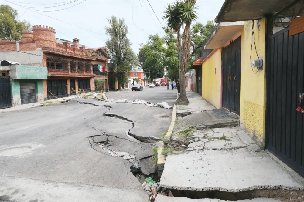 Tláhuac es una de las delegaciones que recibirá ayuda del Fonden por las afectaciones que sufrió por el sismo del 19 de septiembre. (ARCHIVO EL UNIVERSAL)