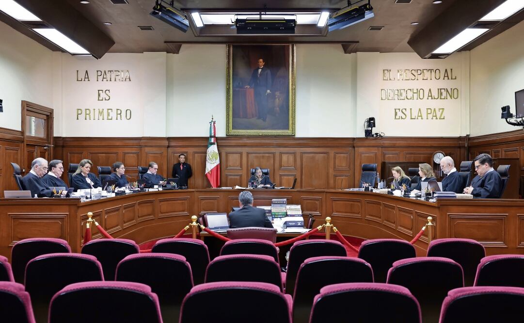 El actual pleno de la Suprema Corte de Justicia de la Nación operará hasta el próximo 31 de agosto, cuando llegarán los nuevos ministros electos. Foto: Especial