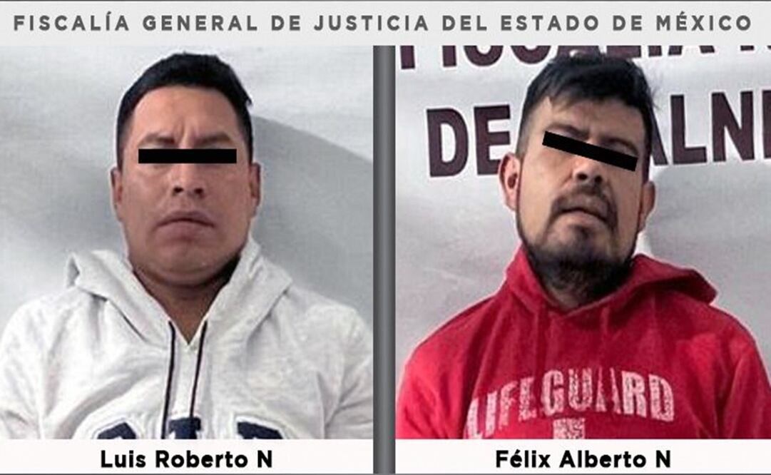 Los dos detenidos fueron presentados ante el Ministerio Público, quien inició una investigación por este asalto. Foto: Especial 
