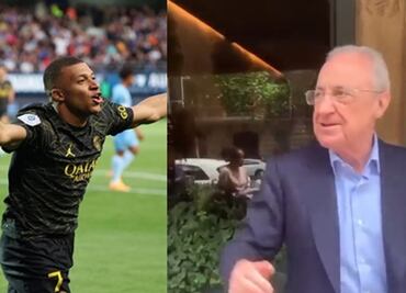 Presidente del Real Madrid no le cierra las puertas a Kylian Mbappé