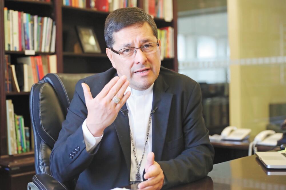 Alfonso Miranda, secretario general de la CEM, aseguró que se puso la justificación de los victimarios por encima del dolor de las víctimas. Foto: ARCHIVO EL UNIVERSAL