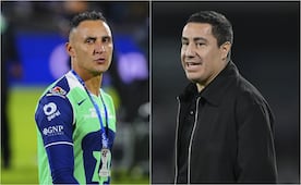 La despedida de Keylor Navas para Efraín Juárez por su salida de Pumas