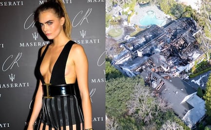 Incendio destruye mansión de modelo Cara Delevingne en California; sobreviven sus dos gatos