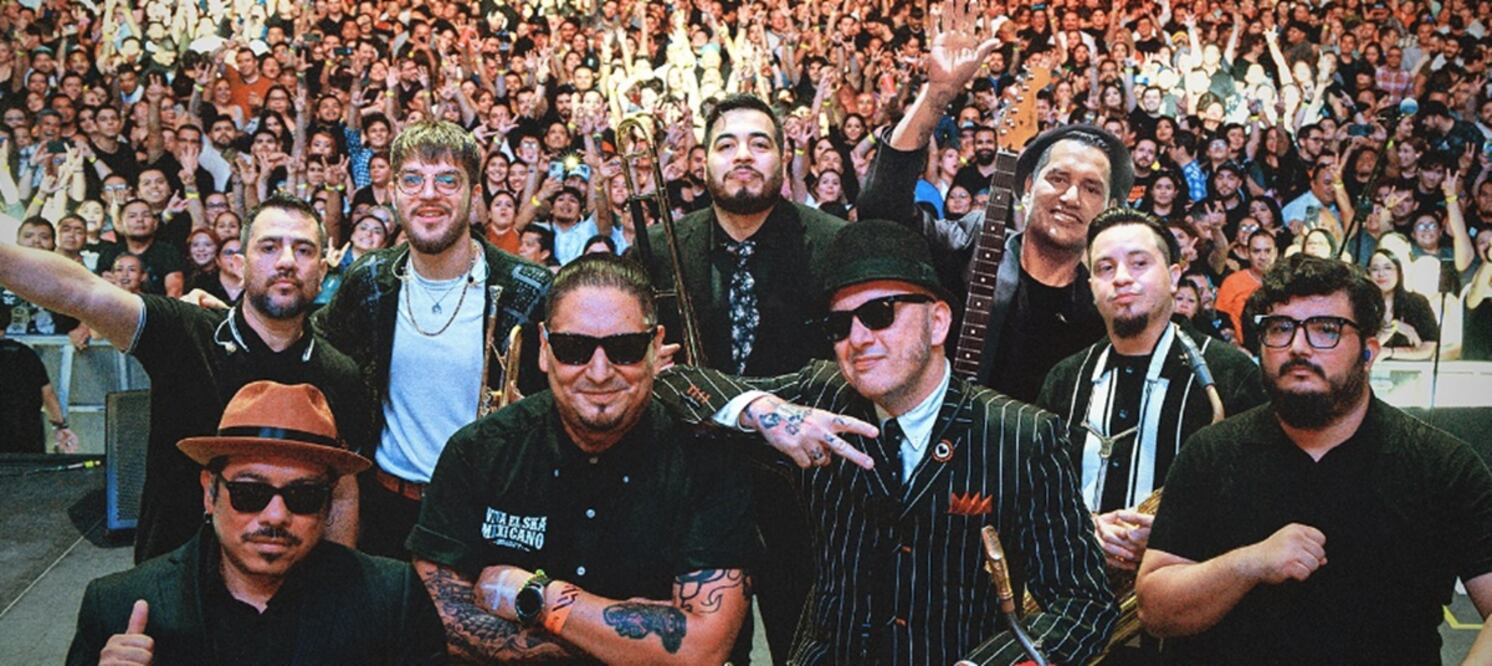 Inspector, la banda originaria de Monterrey, Nuevo León, se presentó anoche en la Arena Ciudad de México.
Foto: Instagram