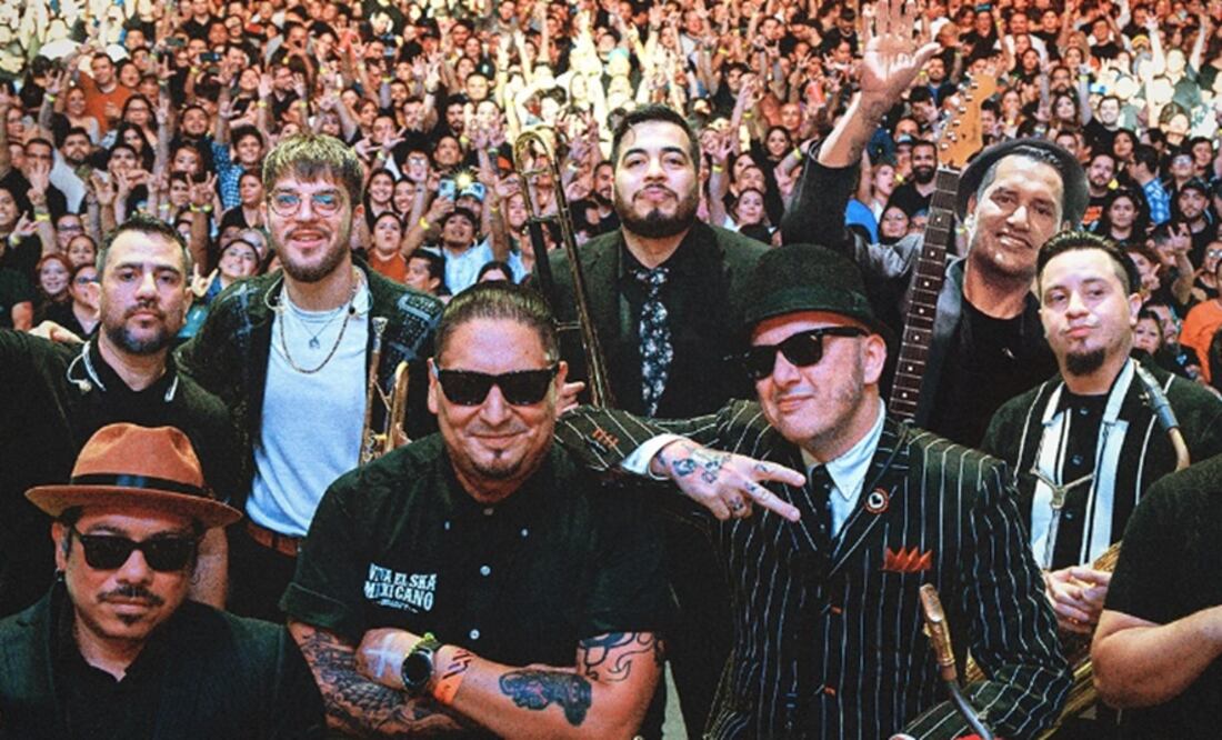 Inspector, la banda originaria de Monterrey, Nuevo León, se presentó anoche en la Arena Ciudad de México.
Foto: Instagram