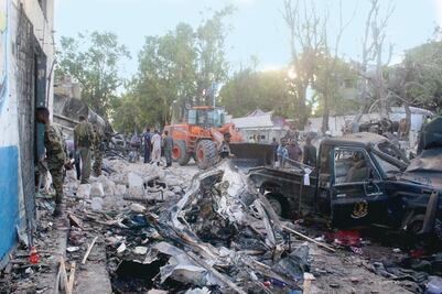 Somalia destituye a jefes de inteligencia tras atentado 