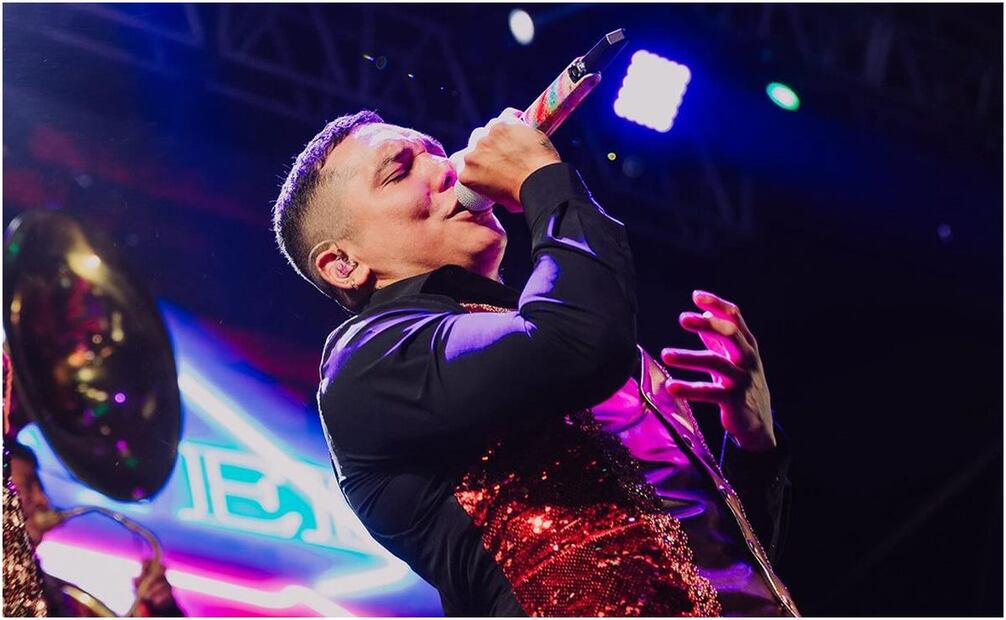 Edwin Luna, vocalista de la Trakalosa de Monterrey. Foto: Tomada de Instagram