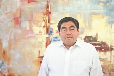 "En Puebla no vamos a fallar", dice Barbosa a AMLO