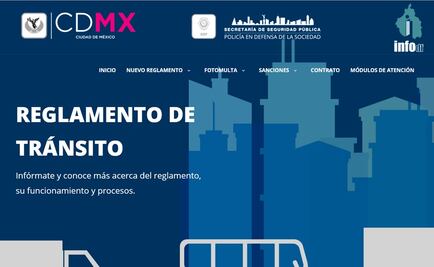 GDF lanza micrositio sobre Reglamento de Tránsito