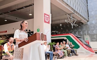 Arranca tren de Buenavista al AIFA